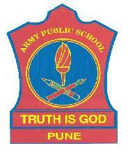 Logo of Army Public School Pune