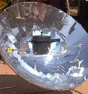 solar cooker - dish
