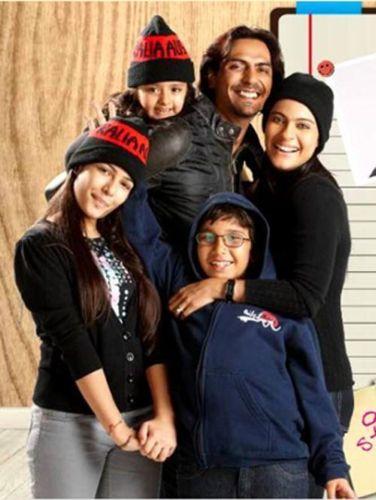 We Are Family: Kajol and Arjun Rampal with their children