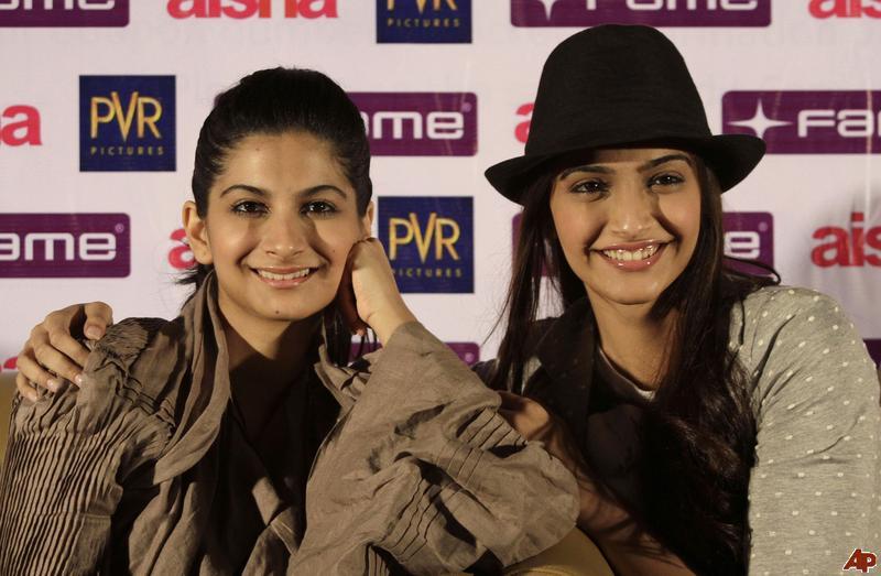 Sonam Kapoor with her Sister Rhea Kapoor 