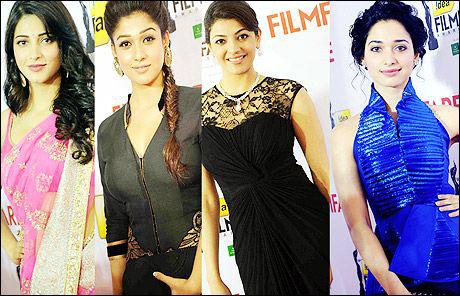 actress in 59th Idea Filmfare Awards South 2012