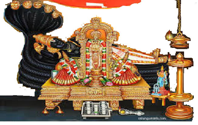 Idol of Sri ranganatha temple
