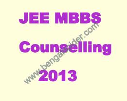 JEE MBBS counselling