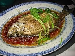 steamed fish