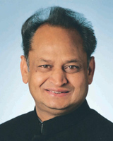 Ashok Gehlot-CM of Rajasthan