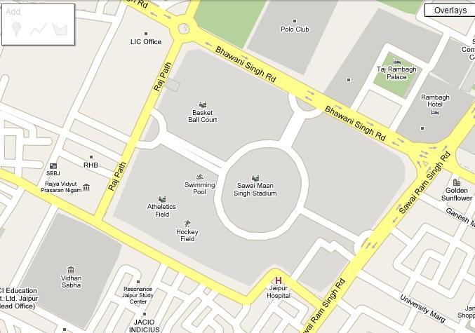 Location Of SMS Stadium