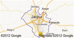 Map for Jaipur
