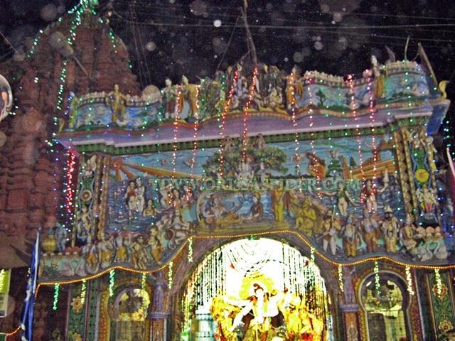 Durga Puja 2011 Mandap Photo in Malgodown of Cuttack