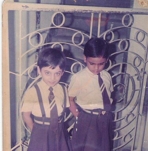 Mahi Vij childhood picture