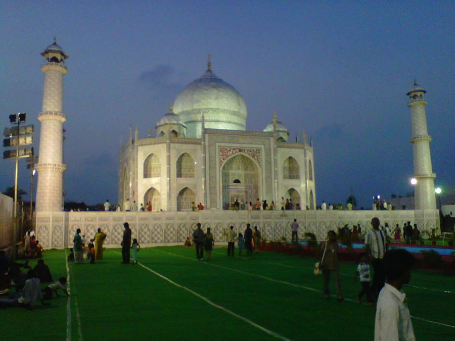 Tajmahal exhibition at Perungudi, chennai