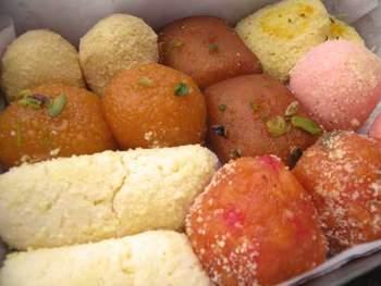 Sweets from Adyar Ananda Bhavan
