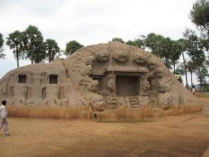 Tiger Cave in Mahabalipuram