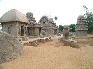 5 Radhas in Mamallapuram
