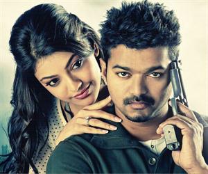 Vijay and Kajal Agarwal in Thuppakki Posters