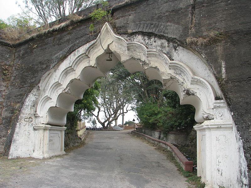 Entrance of the Fort at Nandi Hills near  Bengaluru
