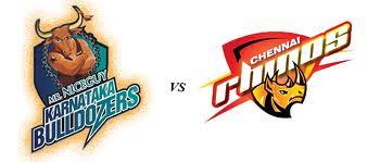 watch Chennai Rhinos- Karnataka Bulldozers CCL T20 matches live