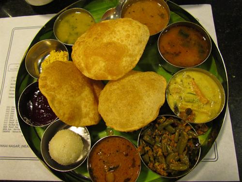 saravana bhavan thali