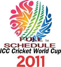 Cricket World cup 2011 full schedule