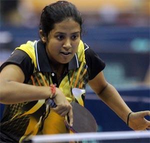 Ankita Das, table tennis player from Bengal, representing India in London Olympics 2012