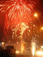 Diwali fireworks in Kolkata