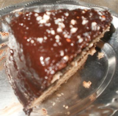 chocolate cake.