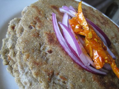 Bajra Aloo Roti -Rajasthani Cuisine