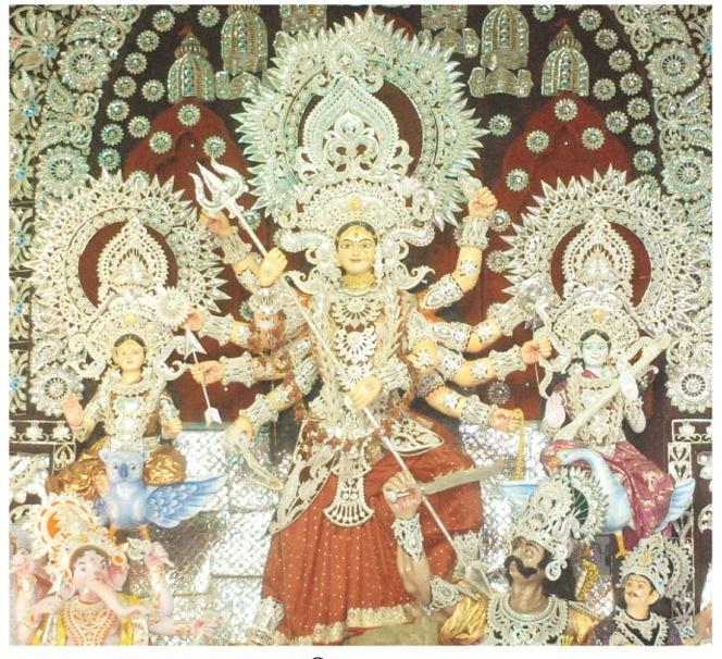 Puruna Station Bazar Durga Puja 2011 Photo in Bhubaneswar Orissa