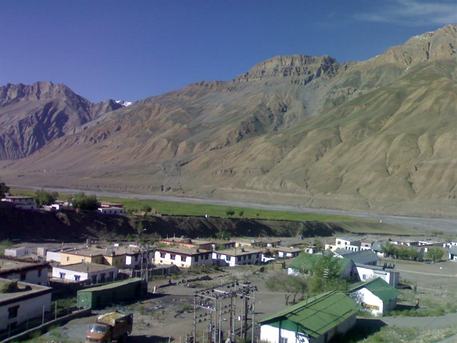 Top view of Kaza