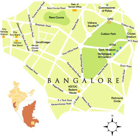 Bangalore Map