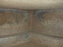 plinth beds at Kanheri caves
