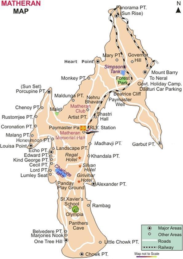 Matheran Map