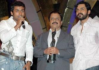 Sivakumar with his sons