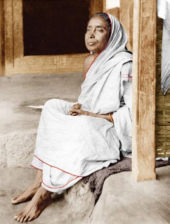 Sri Sarada devi in her old age